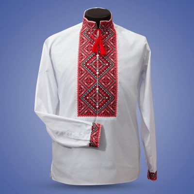 Embroidered shirt "Big Rhombs 1"